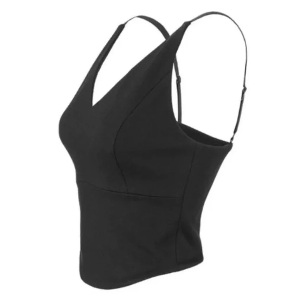 CAbi Black V-Neck Cropped Camisole - Picture 9 of 12
